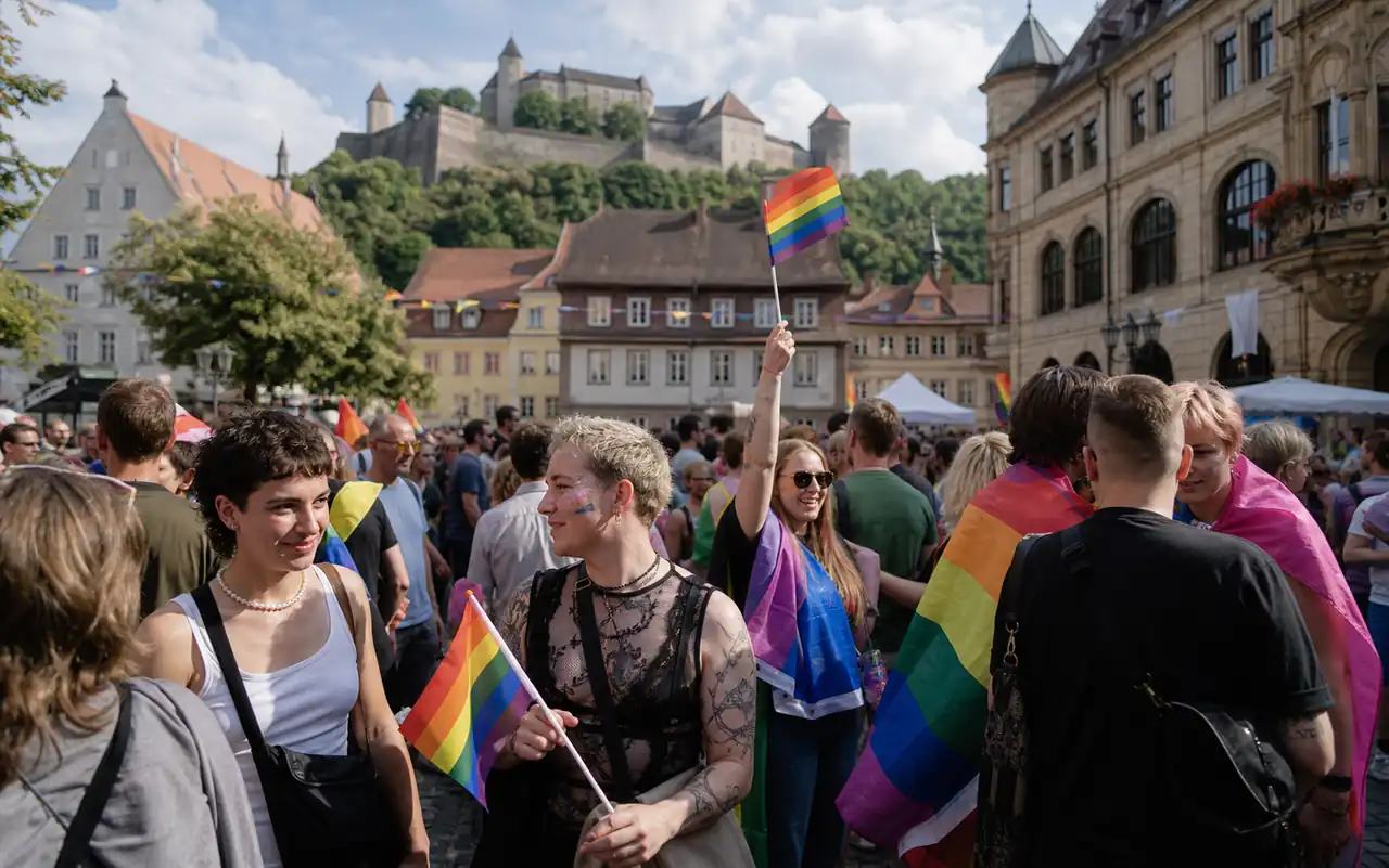 KI-generiertes redaktionelles Motiv zu CSD Kulmbach 2026 in Bayernweit