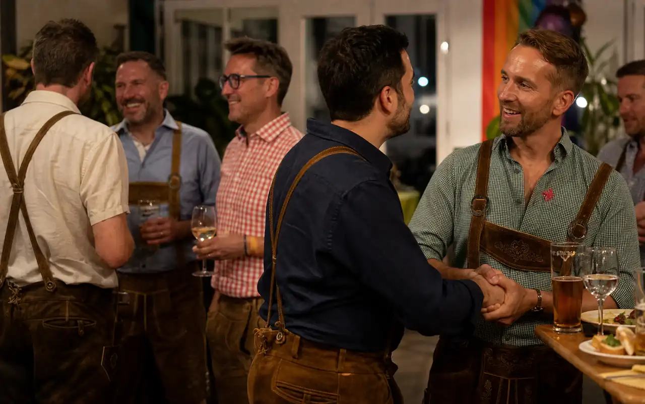 KI-generiertes redaktionelles Motiv zu MLC Meet & Greet im SUB in München