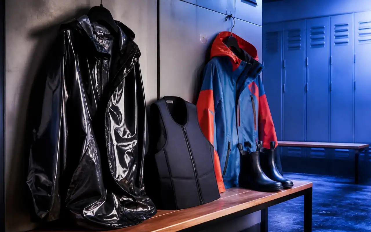 KI-generiertes redaktionelles Motiv zu Rubber, Neoprene & PVC in München